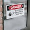 Signmission Electrical Equipment Keep Out Danger Sign, Vinyl Decal, 5in W x 3.5in L, 2PK OS-2PACK-DS-D-35-L-1738 - alternate 3